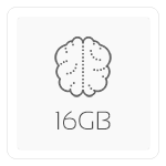 16 GB DDR4 @ 3200 MHz CL22 (2 x 8 GB) Most Selected