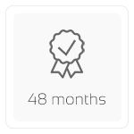 48 Months (4 years) Warranty + Free Pick-up & Return