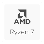 AMD Ryzen AI 7 350 (up to 5.0 GHz – 8 Cores / 16 Threads – 24 MB Cache) - X5KK4NAG