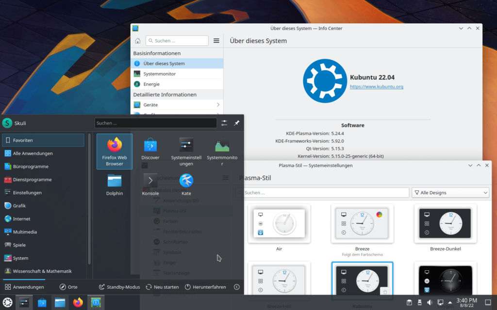 Kubuntu Linux Preinstalled