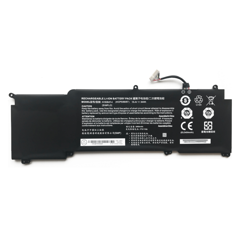 N150BAT-4 Clevo Battery