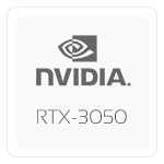 NVIDIA GeForce RTX-3050 – 6GB DDR6 – NP50RNB