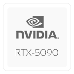 NVIDIA GeForce RTX-5090 – 24GB GDDR7 – 300Hz Mini-LED-display – X6FR559Y Longer delivery time!