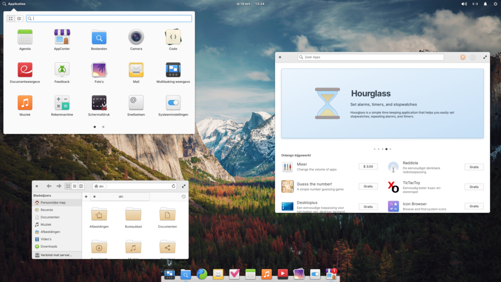 elementary OS linux laptop pre-installed